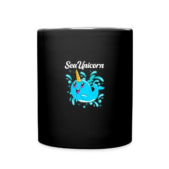 Narval - Mug uni - noir - Devant