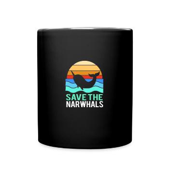 Narval - Mug uni - noir - Devant