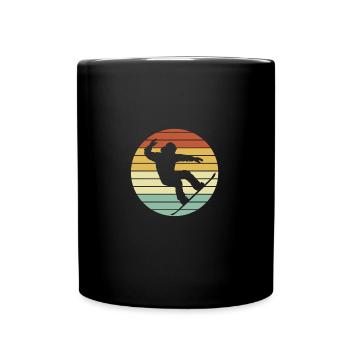 Snowboard Snowboard Vacances snowboard Snowboarders - Mug uni - noir - Devant