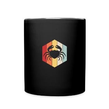 Crab - Full Colour Mug - black - Front