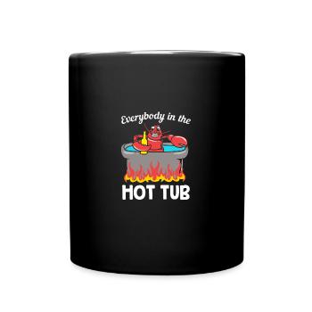 Crabe - Mug uni - noir - Devant