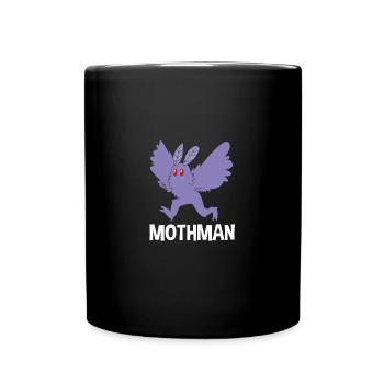 Papillon de nuit - Mug uni - noir - Devant