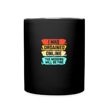 Pastor - Full Colour Mug - black - Front