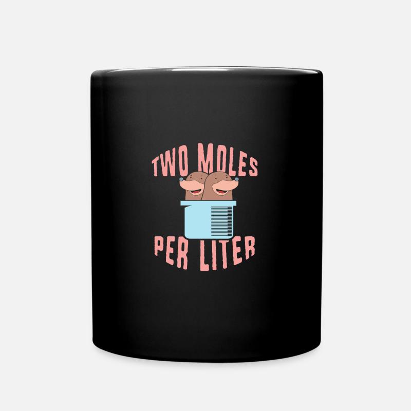 Chemielehrer Chemie Chemiker - Tasse einfarbig - Schwarz
