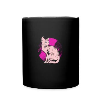 Sphynx - Full Colour Mug - black - Front