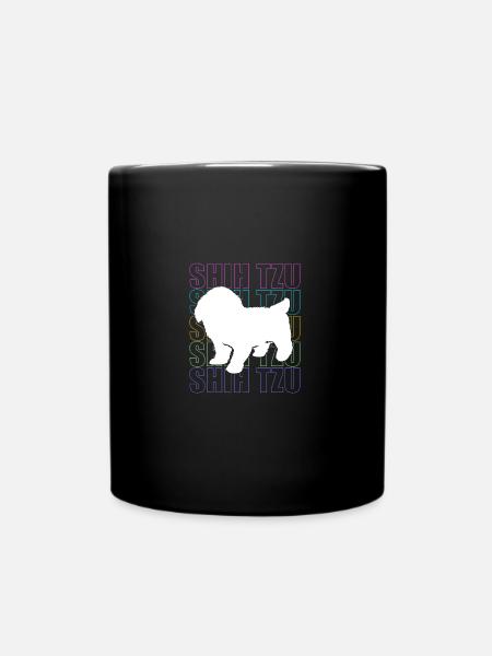 Shih Tzu - Mug uni - noir