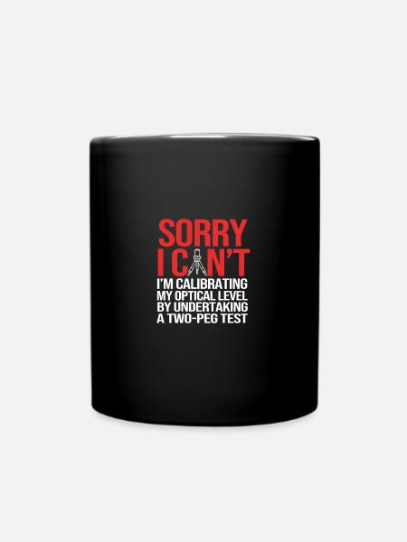 Surveyor - Full Colour Mug - black