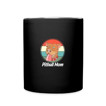 Pitbull - Mug uni - noir - Devant