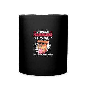 Pitbull - Mug uni - noir - Devant