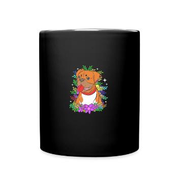Chien Boxer - Mug uni - noir - Devant