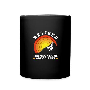 Pension 2025 Retirement 2025 Pensioner Pensioner Pensioner - Full Colour Mug - black - Front