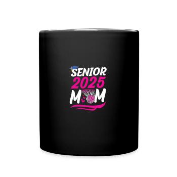 Klasse von 2025 Abi Abiturient Abitur 2025 - Tasse einfarbig - Schwarz - Vorne