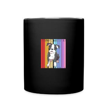 Boston Terrier - Full Colour Mug - black - Front
