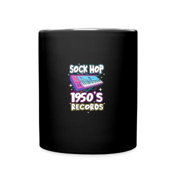 Sock Hop - Full Colour Mug - black - Front
