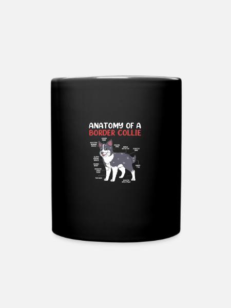 Border Collie - Mug uni - noir