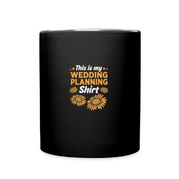 Event Planer - Tasse einfarbig - Schwarz - Vorne