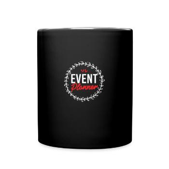 Event Planner - Full Colour Mug - black - Front