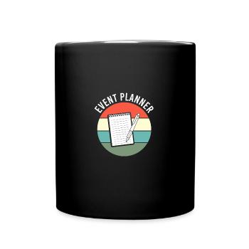 Event Planner - Full Colour Mug - black - Front