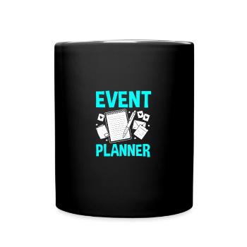 Event Planner - Full Colour Mug - black - Front