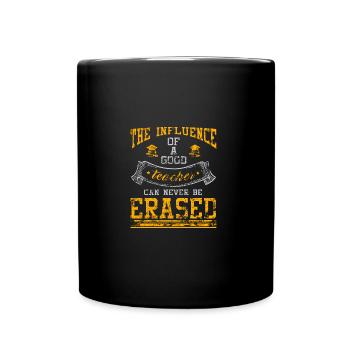 Teacher Teacher Teacher Gift School Class - Full Colour Mug - black - Front