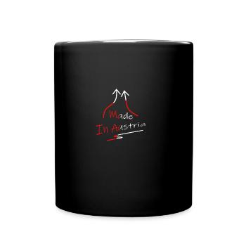 Made in Austria - Full Colour Mug - black - Front