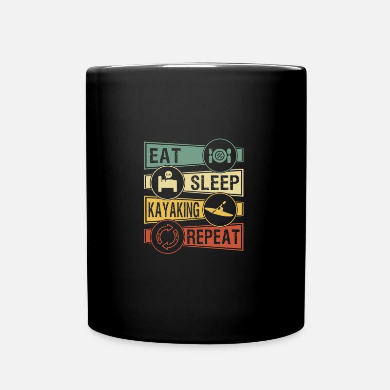Kayak - Tasse einfarbig - Schwarz