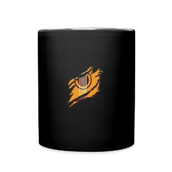 Guitar Graphic Guitar Player Rock Band Member Musi - Tasse einfarbig - Schwarz - Vorne
