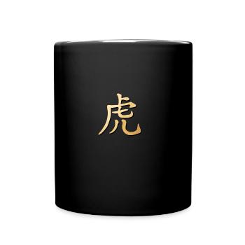 Tiger horoscope zodiac sign zodiac sign 2022 - Full Colour Mug - black - Front