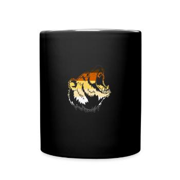 LGBT Bear Shirt, LGBT bear Community, Bear Pride, - Full Colour Mug - black - Front