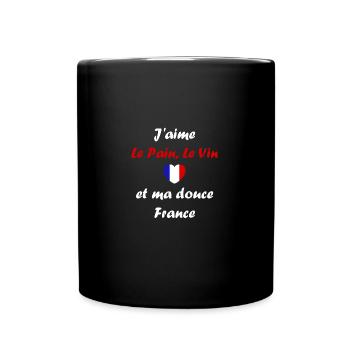 PATRIOTE - Mug uni - noir - Devant