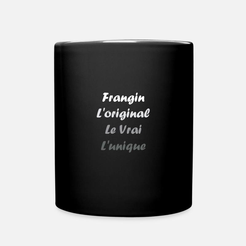 frangin - Mug uni - noir