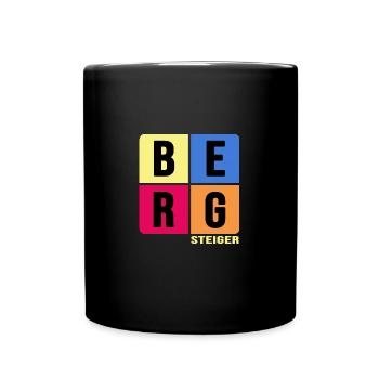 escalade, alpinisme, alpinisme, sommet - Mug uni - noir - Devant