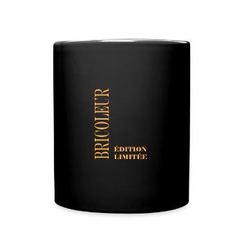 Bricoleur - Mug uni - noir - Devant