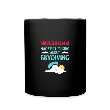 Parachutistes parachutistes parachutés - Mug uni - noir - Devant