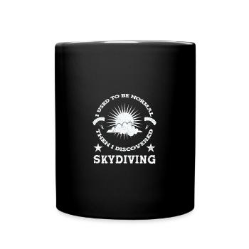 Parachutistes parachutistes parachutés - Mug uni - noir - Devant