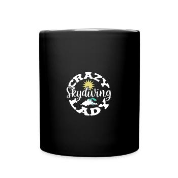 Parachutistes parachutistes parachutés - Mug uni - noir - Devant