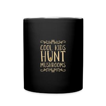 Mushroom pickers collect mushroom pickers - Full Colour Mug - black - Front