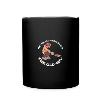 Disc Golf Frisbee - Mug uni - noir - Devant