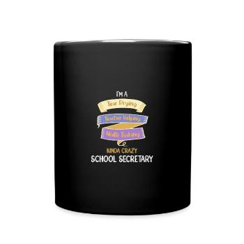 Cafétéria Employee Lunch Lady Canteen - Mug uni - noir - Devant