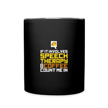 Orthophoniste Orthophonie Orthophonie - Mug uni - noir - Devant