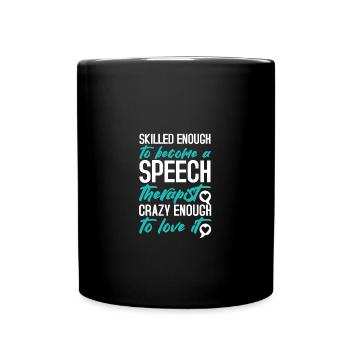 Orthophoniste Orthophonie Orthophonie - Mug uni - noir - Devant