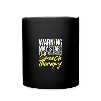 Orthophoniste Orthophonie Orthophonie - Mug uni - noir - Devant