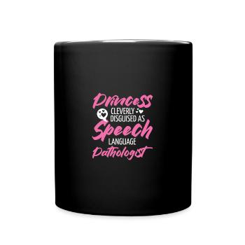 Speech Therapist Speech Therapy Speech Therapist - Full Colour Mug - black - Front