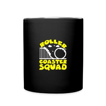 Roller Coaster Amusement Park Amusement Park - Full Colour Mug - black - Front