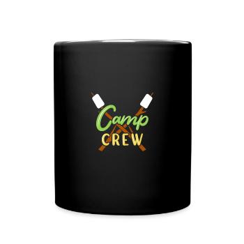 Zeltlager Leiter Sommercamp - Tasse einfarbig - Schwarz - Vorne
