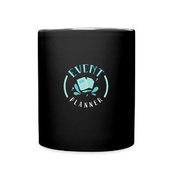 Eventmanager Event Veranstaltungskaufmann - Tasse einfarbig - Schwarz - Vorne