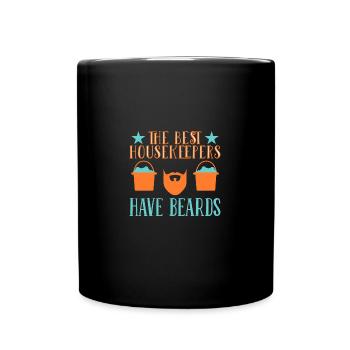 Femme de ménage Ménage - Mug uni - noir - Devant