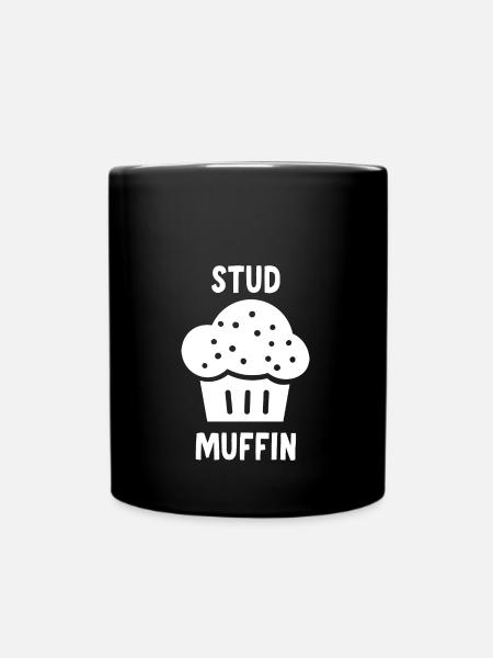 Stud Muffin - Tasse einfarbig - Schwarz