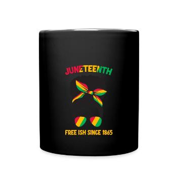 Juneteenth - Mug uni - noir - Devant