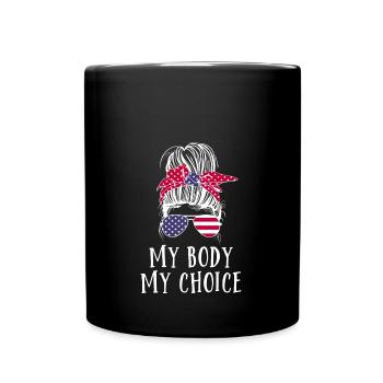 Mon corps Ma décision - Mug uni - noir - Devant